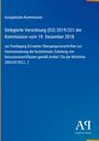 "Delegierte Verordnung (EU) 2019/331 der Kommission vom 19. Dezember 2018. Blau mit Antiphon Verlag Logo."
