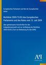 Europäisches Parlament und Rat der Europäischen Union: Richtlinie 2009/73/EG des Europäischen Parlaments und des Rates vom 13. Juli 2009, Buch