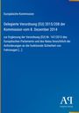 Europäische Kommission, Verordnung EU 2015/208, 8. Dezember 2014. Blauer Hintergrund, Logo "AP" unten rechts.