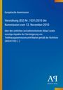 Europäische Kommission: Verordnung (EU) Nr. 1031/2010 der Kommission vom 12. November 2010, Buch
