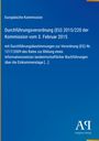Europäische Kommission, Durchführungsverordnung (EU) 2015/220, Antiphon Verlag-Logo auf blauem Hintergrund.