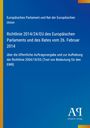 Europäisches Blau mit Text: "Richtlinie 2014/24/EU" und "Antiphon Verlag" unten als Logo.