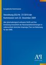 Verordnung (EU) Nr. 37/2010 über Rückstandshöchst­mengen in Lebensmitteln, blaues Cover, gelber Rand links.