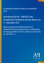 Verordnung (EU) Nr. 1308/2013 über Marktorganisation. Blauer Hintergrund, Logo des Antiphon Verlags rechts unten.