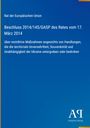Rat der Europäischen Union: Beschluss 2014/145/GASP des Rates vom 17. März 2014, Buch