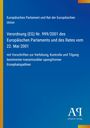 Text: „Verordnung (EG) Nr. 999/2001“, mit Vorschriften zu spongiformer Enzephalopathie. Blaues Cover, Antiphon Verlag Logo.