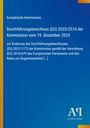 Europäische Kommission: Durchführungsbeschluss (EU) 2025/2574, Änderung des Beschlusses 2021/1772, blauer Hintergrund.