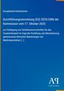 Text über EU-Verordnung und Verfahrensvorschriften, blaue Hintergrundfarbe, Logo "AR" vom Antiphon Verlag unten rechts.