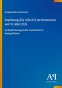 Europäische Kommission: Empfehlung (EU) 2026/537 der Kommission vom 10. März 2026, Buch