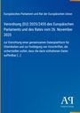 Titel: Verordnung (EU) 2025/2455. Thema: Datenplattform für Chemikalien. Blau, schlichtes Design, Logo: Antiphon Verlag.