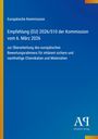 Europäische Kommission: Empfehlung (EU) 2026/510 der Kommission vom 6. März 2026, Buch