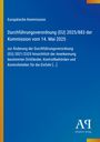 Europäische Kommission, Durchführungsverordnung (EU) 2025/883, 14. Mai 2025, blaues Design mit gelbem Rand links.