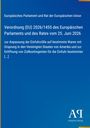 Verordnung (EU) 2026/1455 zur Anpassung der Einfuhrzölle, EU, Datum 25. Juni 2026. Blaues Design, Antiphon Verlag Logo.