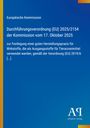 Europäische Kommission, Verordnung (EU) 2025/2154 zur Herstellungspraxis für Tierarzneimittel. Blauer Hintergrund.