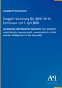 Delegierte Verordnung (EU) 2025/674, Änderung zur Verordnung 2023/205, EU-Seeverkehr. Oben Europäische Kommission. Unten Logo "Antiphon Verlag". Blaues Design.