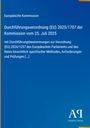 Europäische Kommission: Durchführungsverordnung (EU) 2025/1707 der Kommission vom 25. Juli 2025, Buch