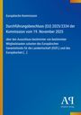 Europäische Kommission: Durchführungsbeschluss (EU) 2025/2334 der Kommission vom 19. November 2025, Buch