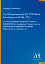 Europäische Kommission: Durchführungsbeschluss (EU) 2025/503 der Kommission vom 18. März 2025, Buch