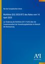 Rat der Europäischen Union: Richtlinie (EU) 2025/872 des Rates vom 14. April 2025, Buch