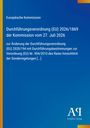 Europäische Kommission, Durchführungsverordnung (EU) 2026/1869, blaues Design mit gelbem Streifen und Logo Antiphon Verlag.