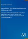 Europäische Kommission, Beschluss (EU) 2026/962 vom 22. Dezember 2025, Tschechische Republik, Antiphon Verlag Logo.
