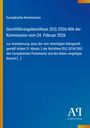 Europäische Kommission: Durchführungsbeschluss (EU) 2026/406 der Kommission vom 24. Februar 2026, Buch