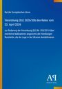 Verordnung (EU) 2026/506, EU-Rat, Änderung der Verordnung (EU) Nr. 833/2014 über Maßnahmen gegen Russland. Blauer Hintergrund.