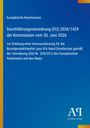 Europäische Kommission: Durchführungsverordnung (EU) 2026/1429 der Kommission vom 30. Juni 2026, Buch
