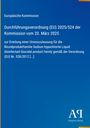 Europäische Kommission: Durchführungsverordnung (EU) 2025/524 der Kommission vom 20. März 2025, Buch