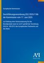 Europäische Kommission: Durchführungsverordnung (EU) 2025/1186 der Kommission vom 17. Juni 2025, Buch