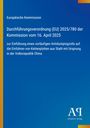Europäische Kommission: Durchführungsverordnung (EU) 2025/780 der Kommission vom 16. April 2025, Buch