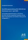 Europäische Kommission: Durchführungsverordnung (EU) 2025/655 der Kommission vom 2. April 2025, Buch