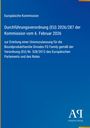 Europäische Kommission: Durchführungsverordnung (EU) 2026/287 der Kommission vom 6. Februar 2026, Buch
