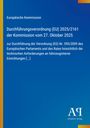 Text: Europäische Kommission - Verordnung (EU) 2025/2161. Blau mit gelbem Rand, Logo unten rechts.