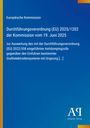 Europäische Kommission: Durchführungsverordnung (EU) 2025/1202 der Kommission vom 19. Juni 2025, Buch