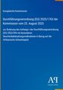 Text über Durchführung der (EU) 2025/1763. Dunkelblauer Hintergrund, unten rechts "Antiphon Verlag".