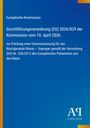Europäische Kommission: Durchführungsverordnung (EU) 2026/829 der Kommission vom 10. April 2026, Buch