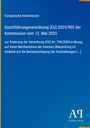 Text über eine EU-Durchführungsverordnung vom 12. Mai 2025. Hintergrund: Blau. Logo: Antiphon Verlag (unten rechts).