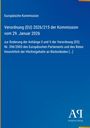 Europäische Kommission: Verordnung (EU) 2026/215 der Kommission vom 29. Januar 2026, Buch