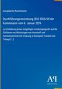 Europäische Kommission: Durchführungsverordnung (EU) 2026/65 der Kommission vom 6. Januar 2026, Buch