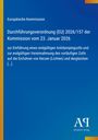 Europäische Kommission: Durchführungsverordnung (EU) 2026/157 der Kommission vom 23. Januar 2026, Buch