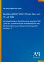 Rat der Europäischen Union: Beschluss (GASP) 2026/1704 des Rates vom 10. Juli 2026, Buch