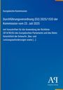 Europäische Kommission: Durchführungsverordnung (EU) 2025/1533 der Kommission vom 23. Juli 2025, Buch