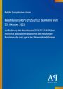 "Rat der Europäischen Union. Beschluss (GASP) 2025/2032 des Rates vom 23. Oktober 2025 zur Änderung des Beschlusses..."