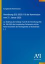 Text: Verordnung (EU) 2025/115, Änderung für Höchstgehalte an Rückständen. Blaues Design mit Antiphon Verlag Logo.