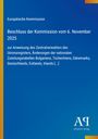 Europäische Kommission: Beschluss der Kommission vom 6. November 2025, Buch