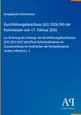 Text des Durchführungsbeschlusses (EU) 2026/396 zur Änderung von Sofortmaßnahmen gegen Vogelgrippe; blaues Layout. 