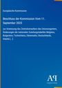 Europäische Kommission, Beschluss vom 11. September 2025, Änderungen Zuteilungstabellen mehrerer Länder. Antiphon Verlag Logo.