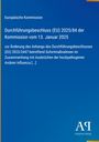 Europäische Kommission: Durchführungsbeschluss (EU) 2025/84, vom 13. Januar 2025. Blauer Hintergrund, Antiphon Verlag-Logo.