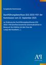 Europäische Kommission: Durchführungsbeschluss (EU) 2025/1931 der Kommission vom 22. September 2025, Buch